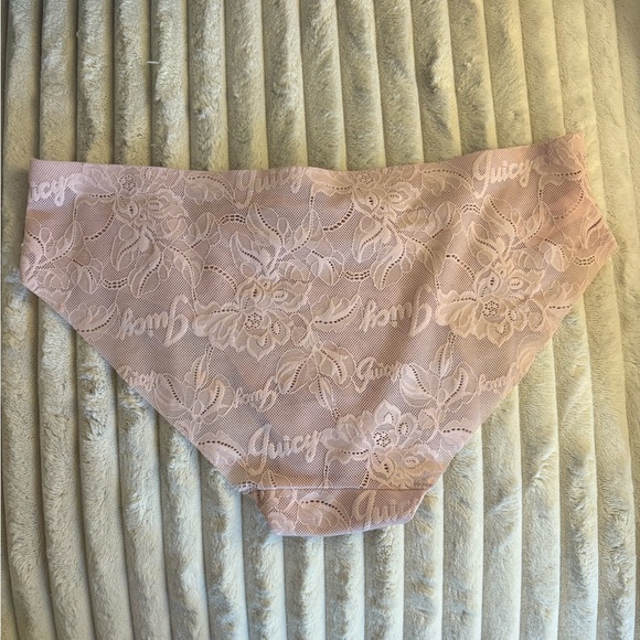 Juicy Couture Blush Pink Lace Panties - Picture 4 of 5